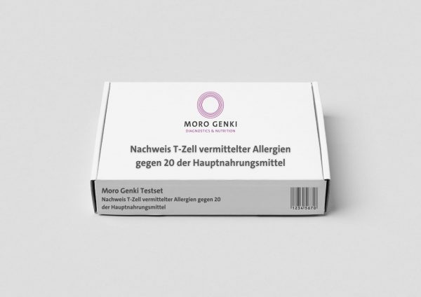 Nachweis T-Zell vermittelter Allergien gegen 20 der Hauptnahrungsmittel